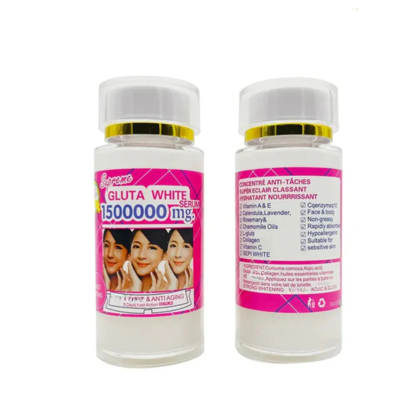 Gluta White Serum – Radiance & Smooth Finish Formula - OUMY