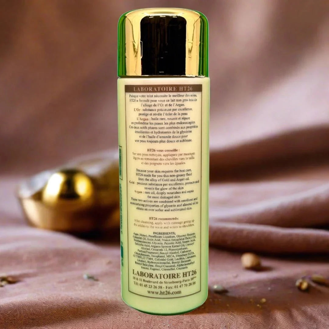 HT26 Gold & Argan Body Lotion 500ml - OUMY