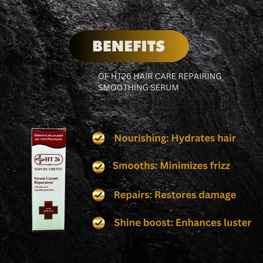 HT26 Hair Care Smoothing Serum 100ml – Soft & Silky Finish - OUMY