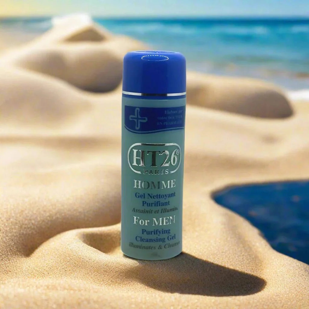 HT26 Paris Men’s Cleansing Gel with Gold Extracts 16 fl oz - OUMY