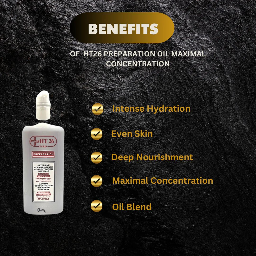 HT26 Preparation Body Oil Concentrate 7.5 oz - OUMY