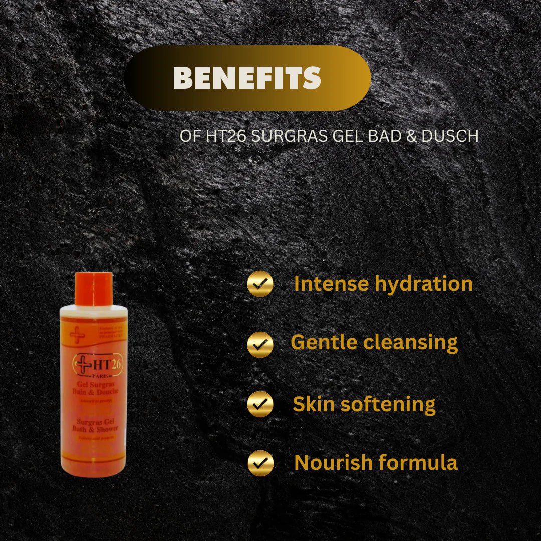 HT26 Surgras Bath & Shower Gel 1000ml – Gentle Daily Cleanser - OUMY