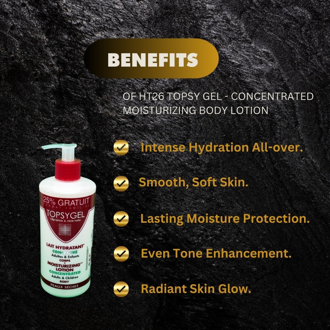 HT26 Topsy Gel Moisturizing Body Lotion 500 ml - OUMY