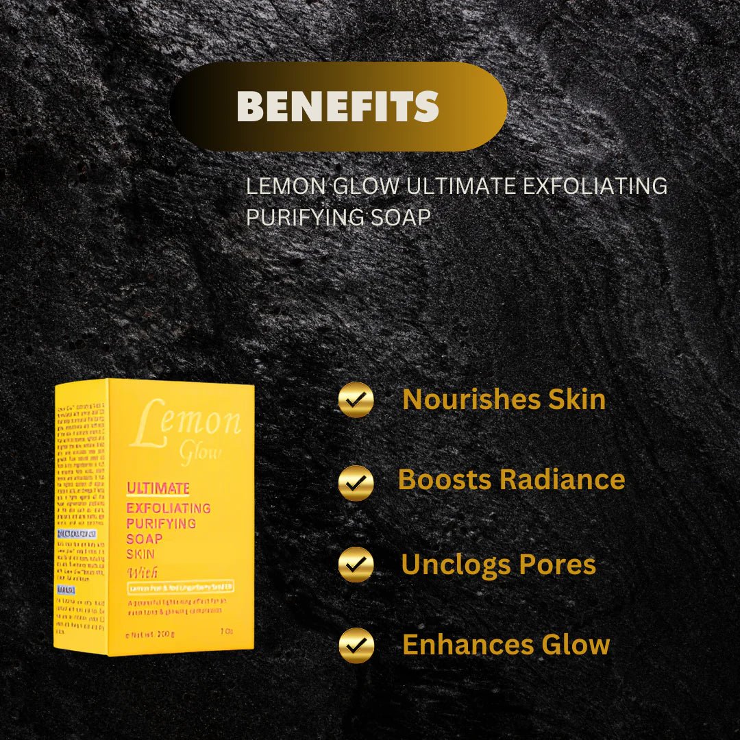 Lemon Glow Ultimate Purifying Soap 7 oz - OUMY