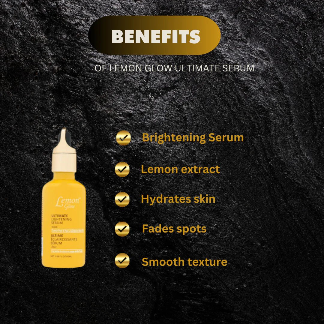 Lemon Glow Ultimate Serum 1.66 oz / 50 ml - OUMY