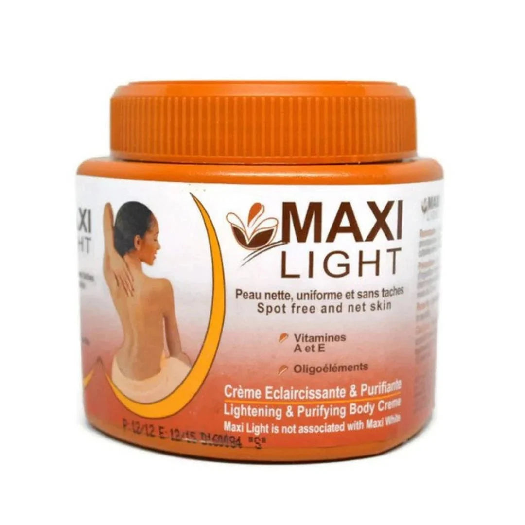 Maxi Light Body Cream 550ml – Daily Hydrating & Softening Moisturizer - OUMY
