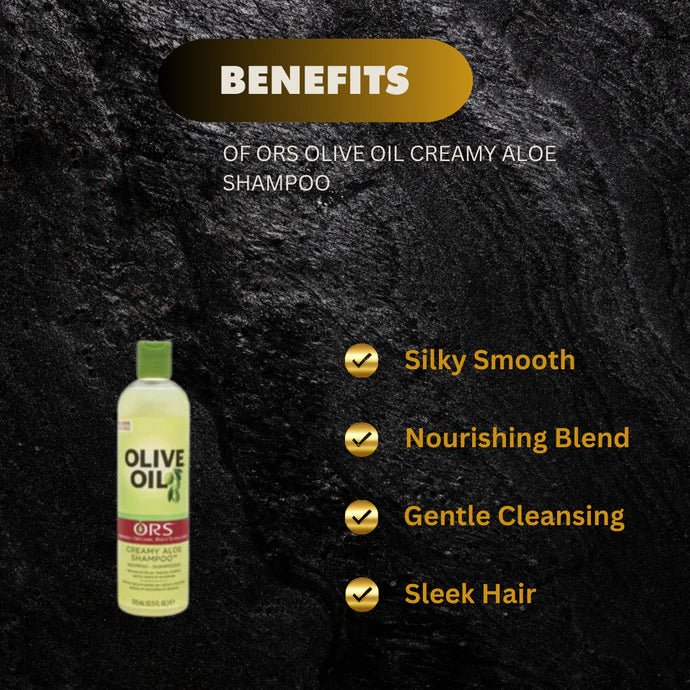 ORS Olive Creamy Aloe Shampoo 12.5 oz - OUMY