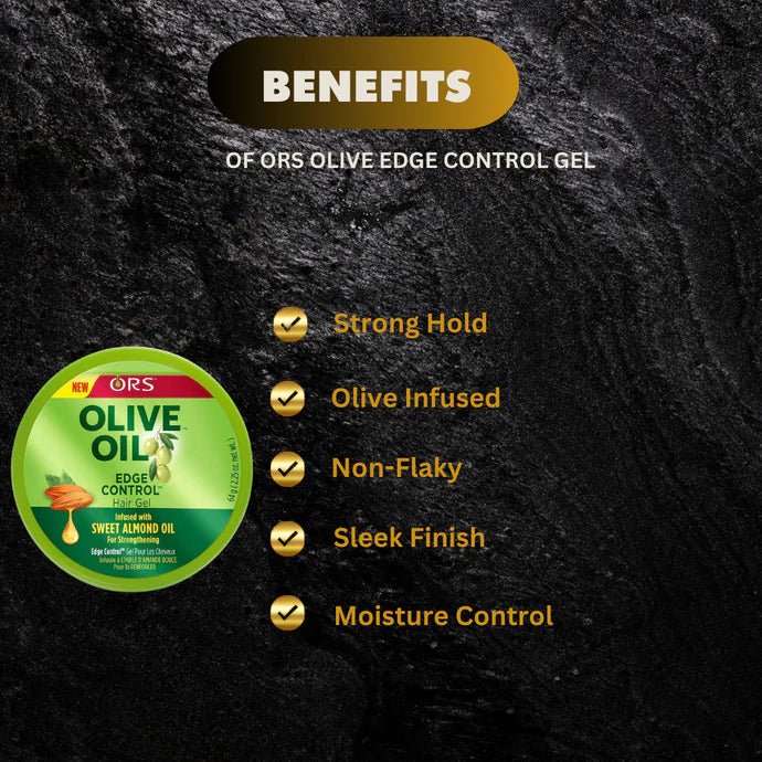 ORS Olive Edge Control Gel 2.25 oz Jar - OUMY