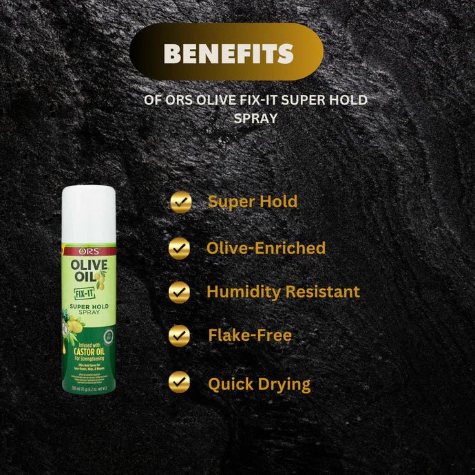 ORS Olive Fix-It Super Hold Spray 6.2 oz - OUMY