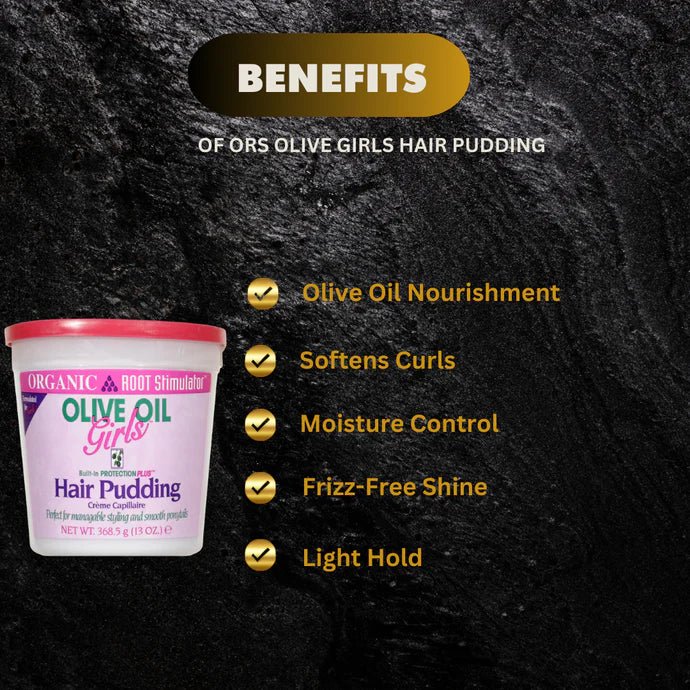 ORS Olive Oil Girls Hair Pudding 13oz - OUMY
