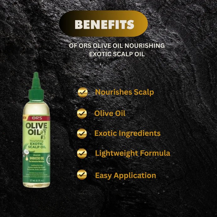 ORS Olive Oil Nourishing Exotic Scalp Oil 4.3 oz - OUMY