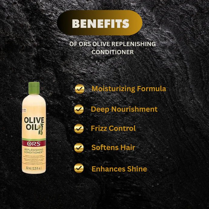 ORS Olive Replenishing Conditioner 12.25 oz - OUMY