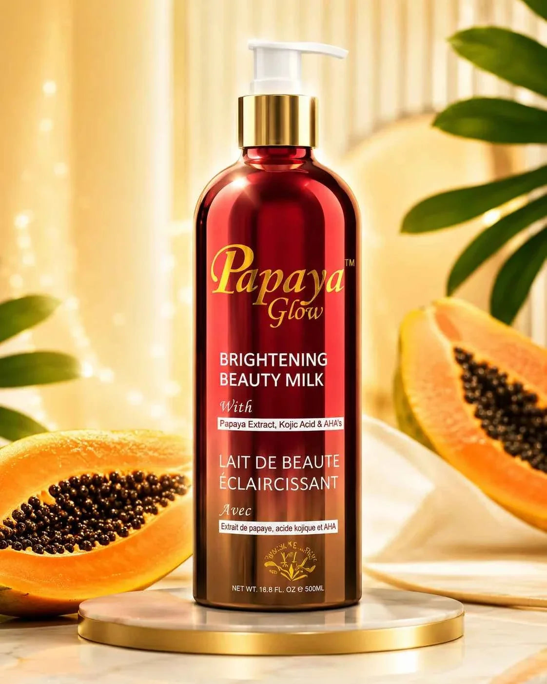 Papaya Radiance Beauty Milk for Soft & Smooth Skin – 500ml / 16.8 fl. oz.