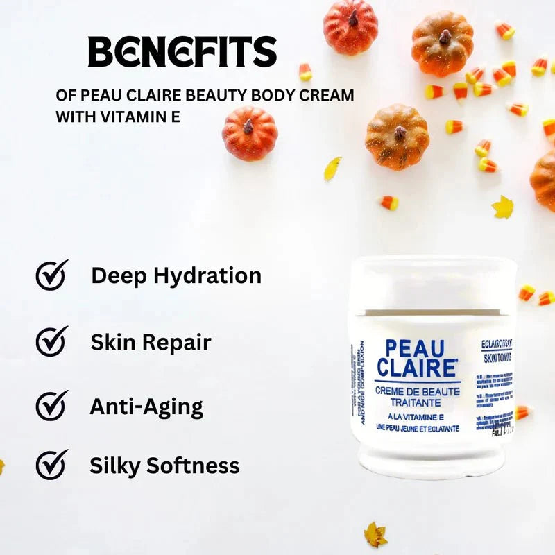 Peau Claire Beauty Body Cream with Vitamin E 11.16 oz – Nourishing Moisturizer - OUMY