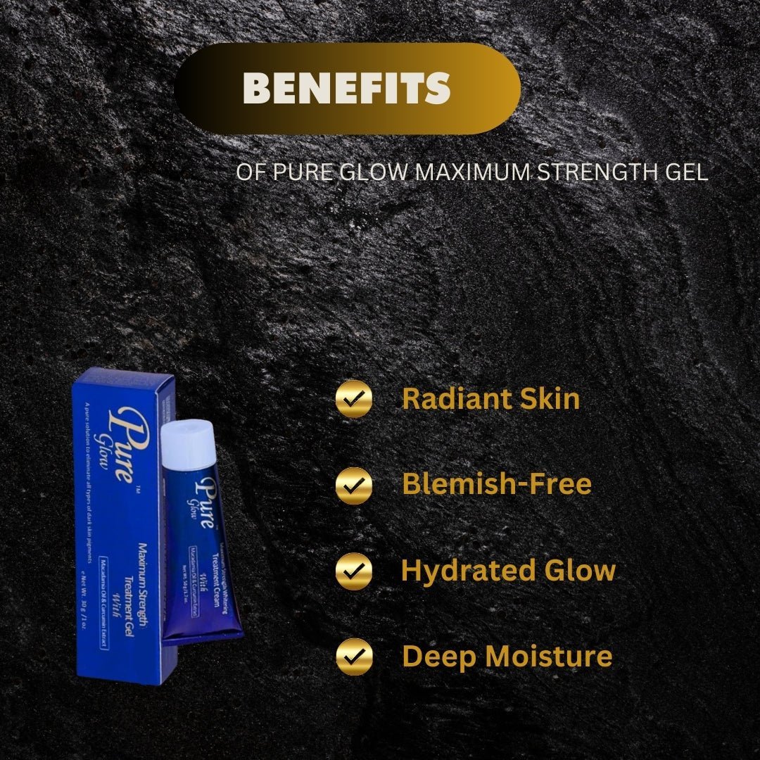 Pure Glow Maximum Strength Gel 1 oz - OUMY