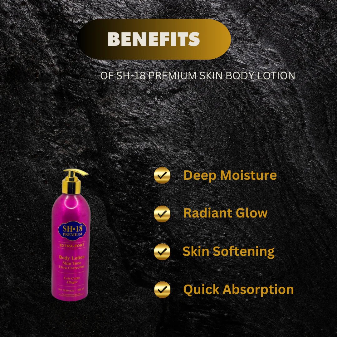 SH-18 Premium Skin Body Lotion 500ml - OUMY