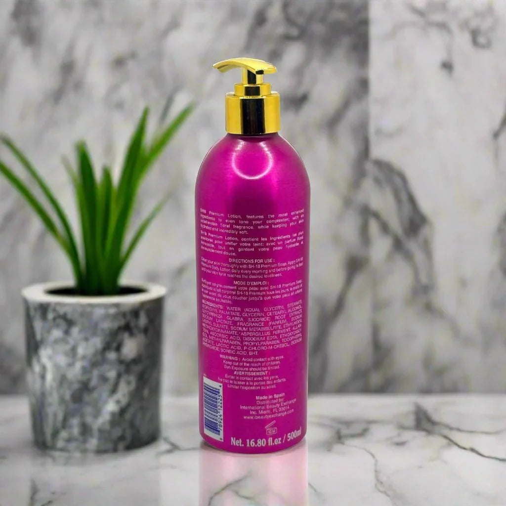 SH-18 Premium Skin Body Lotion 500ml - OUMY