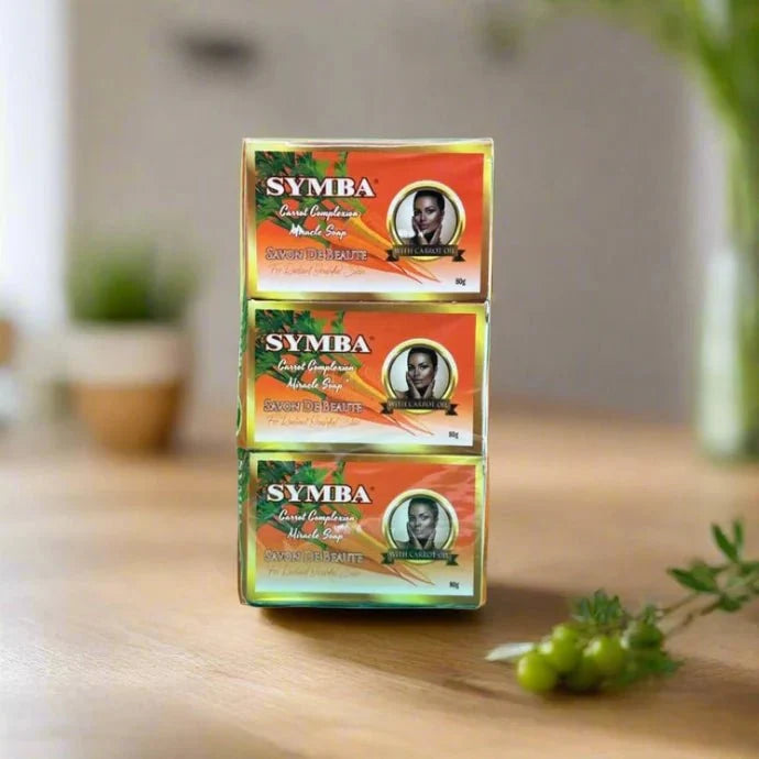 Symba Carrot Complexion Soap 80g (Pack of 6) - OUMY