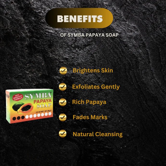 Symba Papaya Soap 2.8 oz - OUMY