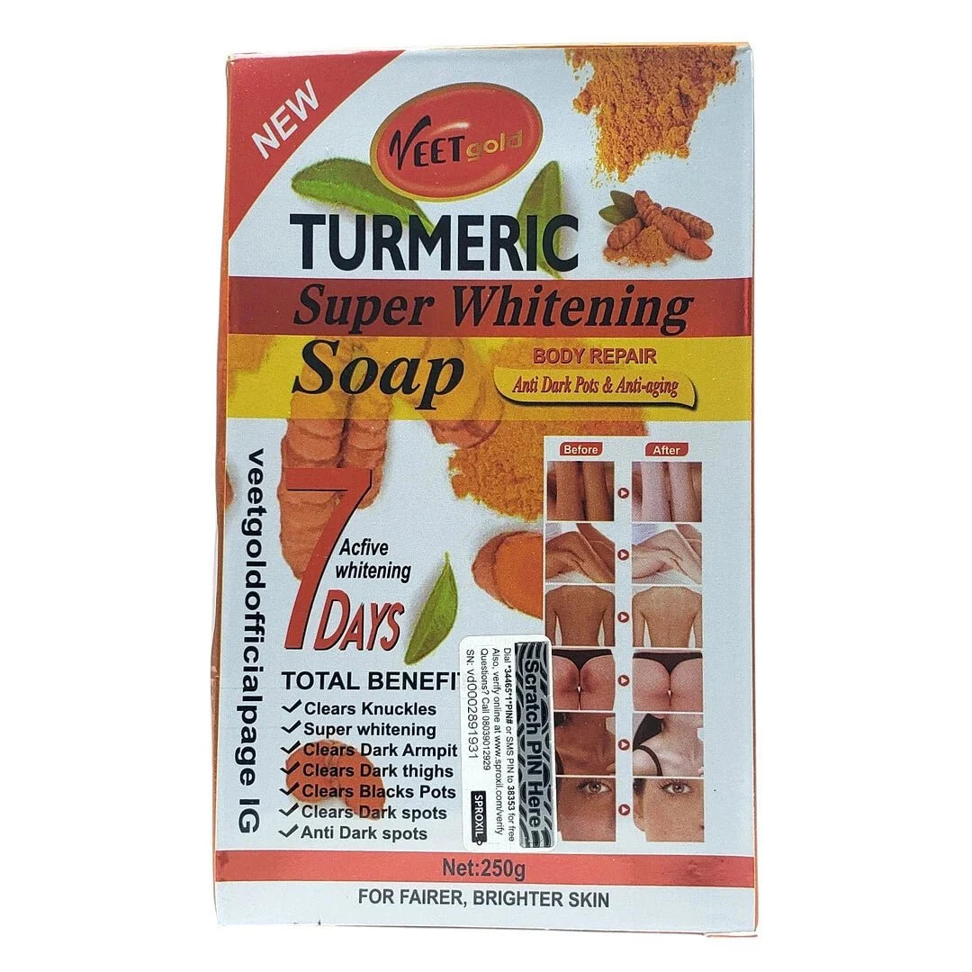 Turmeric Beauty Soap 250 g - OUMY