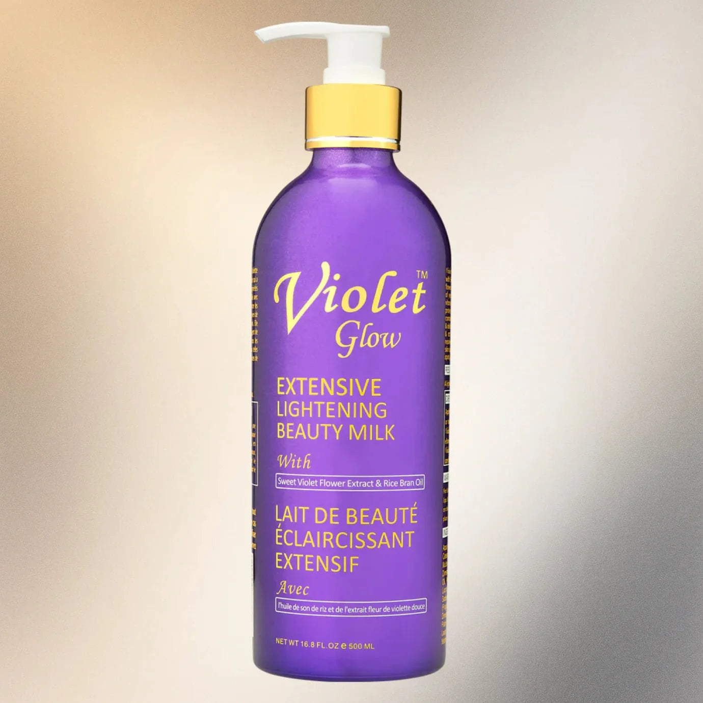 Violet Glow Extensive Beauty Milk with Sweet Violet Extract 16.8 oz - OUMY