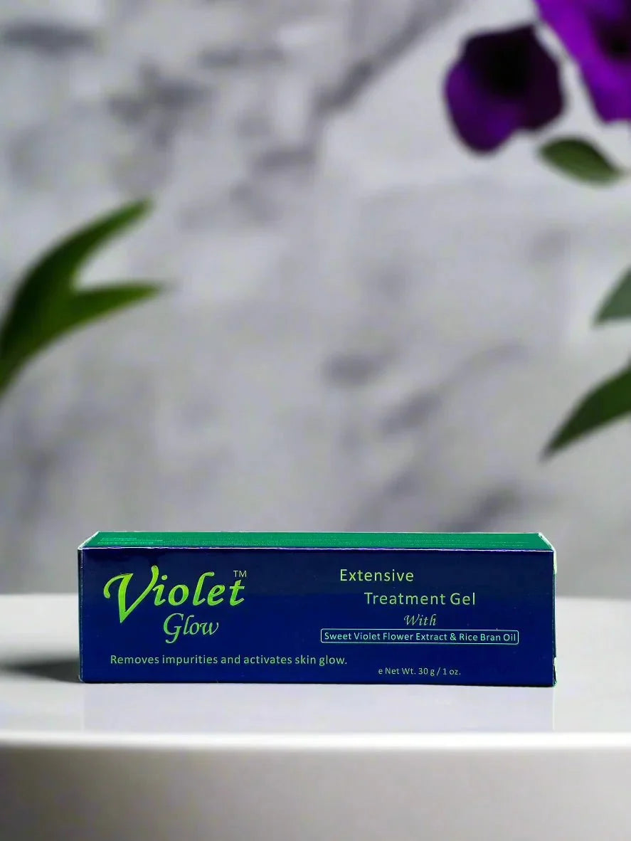 Violet Glow Extensive Gel with Sweet Violet Extract 1 oz - OUMY