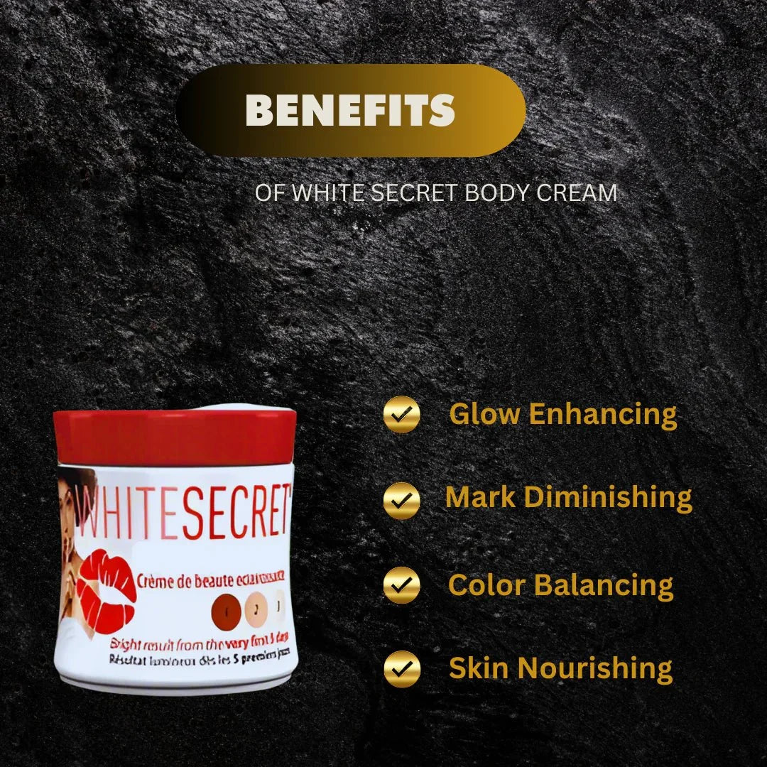 White Secret Body Cream 320ml – Hydrating & Smoothing Moisturizer - OUMY